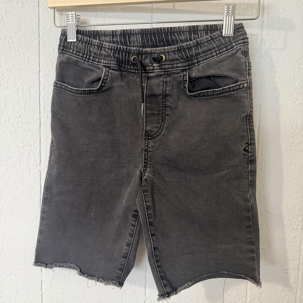 Art Class Black Bermuda Denim Shorts Youth Boys‎ Size M (8)